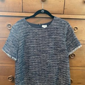 J. Crew Factory tweed top